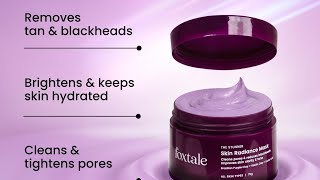 foxtale purple face mask review 💜 [upl. by Adi]