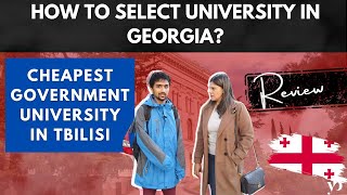 Which is the Cheapest Government University in Georgia  Ilia State University [upl. by Ayocal]