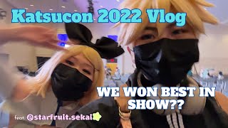 KATSUCON 2022  VLOG  We Won BEST IN SHOW feat starfruitsekai [upl. by Yrehc]