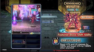 【FFBE】Summon Xenogears Collaboration NV unit Id and Grahf【Global】 [upl. by Eiruam403]