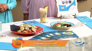 COLIGNY CORNER  Erika Waronsky Sandbar Beach Eats  May 2023  WHHITV [upl. by Eigla845]