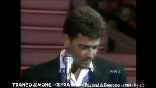 RITRATTO  FRANCO SIMONE  Festival di Sanremo 1985 [upl. by Annaj]