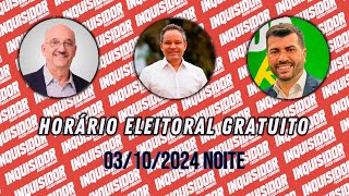 Horário Eleitoral Gratuito  Candidatos a prefeito em Passo Fundo RS 03102024 NOITE [upl. by Wheaton]