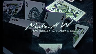 Headie One  Make A W ft Skrillex AJ Tracey amp BEAM Visualiser [upl. by Paley]