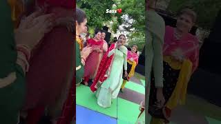 ਸੱਸ ❤️ wedding punjabidance punjabi indiandance dance boliyan gidha [upl. by Gurango]