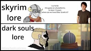 dark souls lore meme [upl. by Hadleigh]