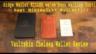 Ridge wallet killer  Vaultskin quotChelseaquot  Minimalist Wallet [upl. by Calabrese]