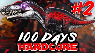 Spending 100 Days on ARK Modded Crystal Isles  Part 2 [upl. by Tigram84]