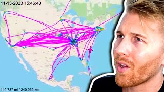 The Airplane Travel History of Taylor Swift [upl. by Sidras]