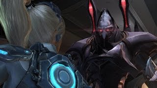 Starcraft 2 Nova Covert Ops cinematic  Alarak amp Nova meeting aboard Griffin [upl. by Hsirahc]