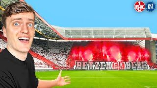 Der Betze BRENNT Mit PYRO Im Südwest Derby l 1 FC Kaiserslautern vs Karlsruher SC 20 [upl. by Mihsah]