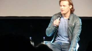 Jibland Sam talks about the duel in Outlander [upl. by Dall269]