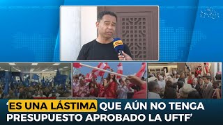 Zelaya ‘Es una lástima que aún no tenga presupuesto aprobado la UFTF’ [upl. by Ahl]