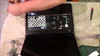 DIY  How to Remove the Hard Drive from a Dell Inspiron N4110 [upl. by Cirnek892]