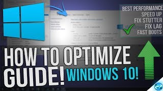 🔧 How to Optimize Windows 10 For GAMING amp Performance The Ultimate GUIDE [upl. by Durrace431]