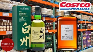 Costco Whiskey Wanders San Diego Morena Blvd Nikka From The Barrel amp Hakushu 1 2 Japanese Whiskies [upl. by Ahsiugal]