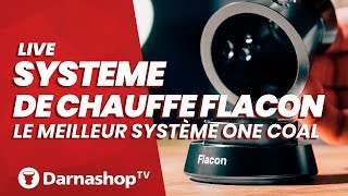 🔴  LIVE  TEST du FLACON le meilleur système de chauffe 1 charbon pour chicha [upl. by Yssor10]