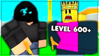 TANQR VS HIGHEST LEVEL PLAYER 600 Roblox Arsenal [upl. by Aztiram]