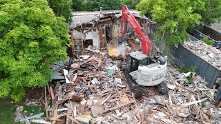 Residential Demolition in Corpus Christi Texas  White Star Services LLC 💥👷🚧 [upl. by Ursala]