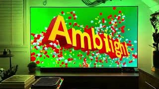 Ambilight demo with LG 4G Tv 65” [upl. by Ten]