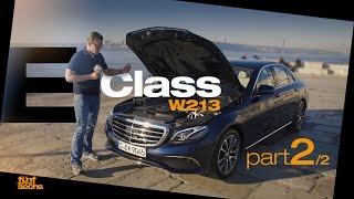 The new Mercedes EClass W213 on Testdrive in Portugal  Pt2 German [upl. by Paucker]