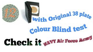 Colour Blind testOriginal Colour blind test For NAVY AIR FORCE SSC ARMY Policecolour vision test [upl. by Naor423]