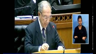 Speaker of Parliament Max Sisulu reprimanded the former Communications Minister [upl. by Sioled]