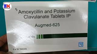 Augmed625 tablet  Amoxycillin amp Potassium Clavulanate Tablet  Augmed 625mg tablet Uses Benefits [upl. by Suirradal]