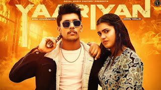 Yaariyaan Lyrical Video Sidh KharakiyaTinku Kharakiya Annu Malik  New Haryanvi Songs Haryanavi [upl. by Tteve948]