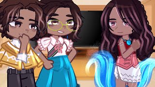 Encanto React To Moana  Gacha React [upl. by Slrahc282]