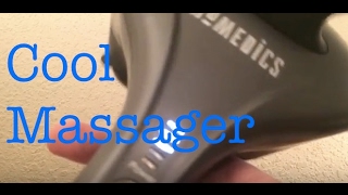 Homedics Dual Temp Percussion Pro massager unboxing and review  Skywind007 [upl. by Knick]