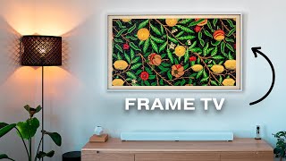 Samsung Frame TV 2024 – Still Worth Buying Review amp Tour [upl. by Johiah]