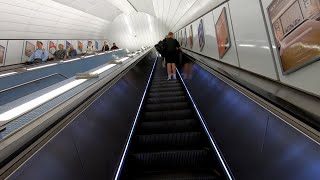 Tyne amp Wear Metro Escalators  Central Station  300823 [upl. by Chantalle]