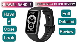 Huawei Band 6 Unboxing with honest reviewFull review Huawei Band 6 huaweiBand6smart band [upl. by Lindo383]