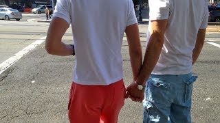 Two Men Holding Hands  My First Time [upl. by Perzan447]