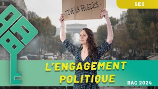 Lengagement politique  SES Terminale Bac 2025 [upl. by Carolee59]