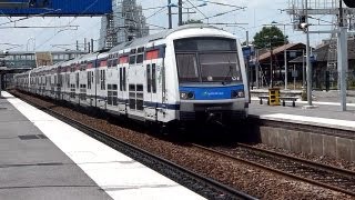 RER E  Z22500  ParisPantin [upl. by Adnawuj]