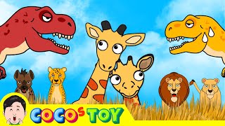 28minㅣA collection of cartoons remind kids of the importance of familyㅣdinosaur cartoonㅣCoCosToy [upl. by Katine]