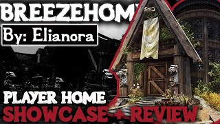 Skyrim Mods Elis Breezehome  Player Home Mod Showcase wCommentary [upl. by Assirim]