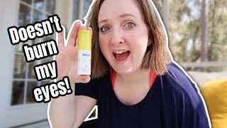 Bright Eyed 100 MINERAL SuperGoop Sunscreen Review  Doesnt Sting My Eyes [upl. by Silbahc619]