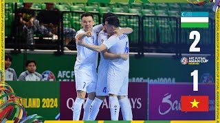 Full Match  AFC Futsal Asian Cup Thailand 2024™  QuarterFinals  Uzbekistan vs Vietnam [upl. by Wing351]