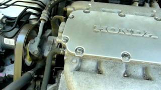 2004 Accord V6 engine knock [upl. by Lelah]