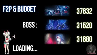 Honkai Impact Memorial F2P amp Budget MHT3B Nirvana37632 Revenant31520 DXY31680 Master Tier [upl. by Aynotan]