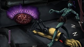 Lets RePlay Oddworld Abes Oddysee 100  German  1  Neu und schmackig [upl. by Iliak130]