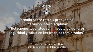 Relaciones laborales con impacto de género seguridad y salud en los trabajos feminizados [upl. by Fechter430]