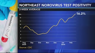 Doctors warn of contagious norovirus spreading in the Philadelphia region [upl. by Hadwyn357]