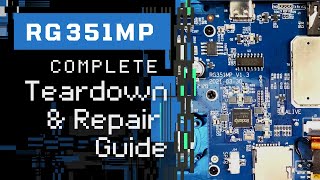 Anbernic RG351MP  Complete Teardown amp Repair Guide [upl. by Adeuga]