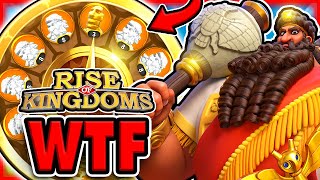 The MOST DEGENERATE Wheel of Fortune in Rise of Kingdoms Sargon Expertise [upl. by Alemahs850]