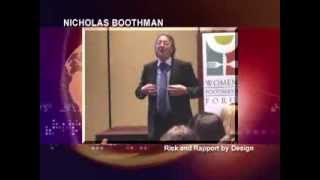 Nicholas Boothman  Risk and Rapport by Design [upl. by Yenots]