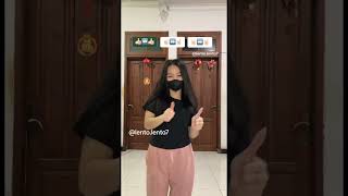 Setia lah🤭  Dj Yang Penting Setia Remix  Tutorial Dance Tiktok dance tiktok remix dj shorts [upl. by Elbys]